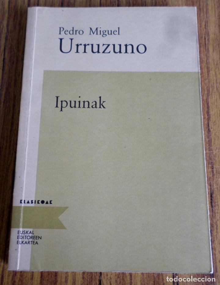 Libros de segunda mano: IPUINAK - Pedro Miguel Urruzuno - Foto 1
