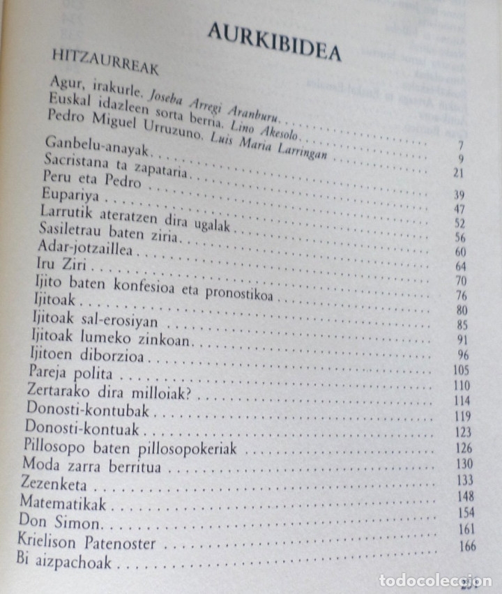 Libros de segunda mano: IPUINAK - Pedro Miguel Urruzuno - Foto 3