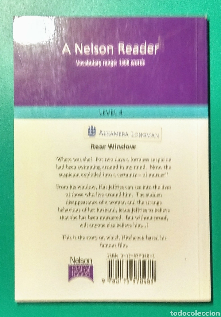 Libros de segunda mano: Rear Window. Cornell Woolrich. 1991. - Foto 2