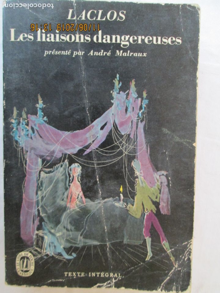 Libros de segunda mano: LES LIAISONS DANGEREUSES - CHODERLOS DE LACLOS - LIB. GALLIMARD 1952 - TEXTE INT&Eacute;GRAL. - Foto 1