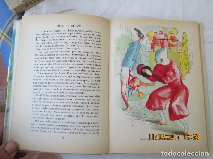 Libros de segunda mano: FILLE DE GITANS - PALUEL-MARMONT - EDITORIAL HACHETTE 1957. - Foto 3