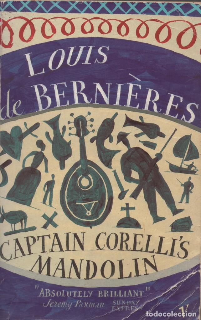 Libros de segunda mano: Captain Corellis Mandolin. Louise de Berni&egrave;res - Foto 1