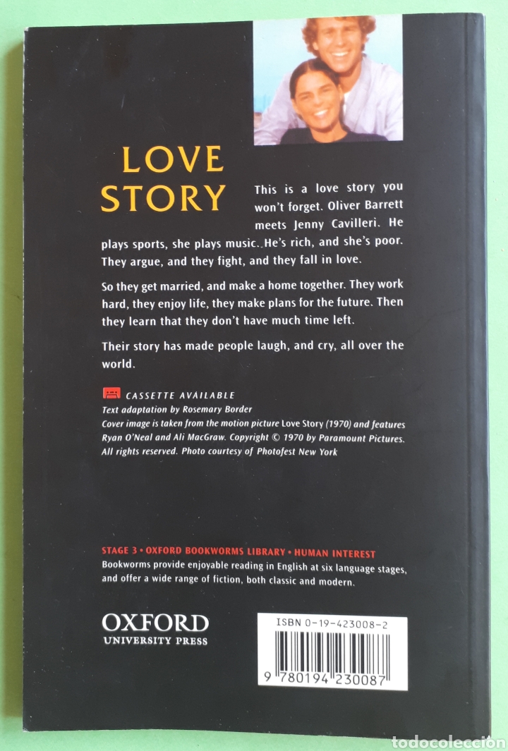 Libros de segunda mano: Libro Love Story - Foto 2