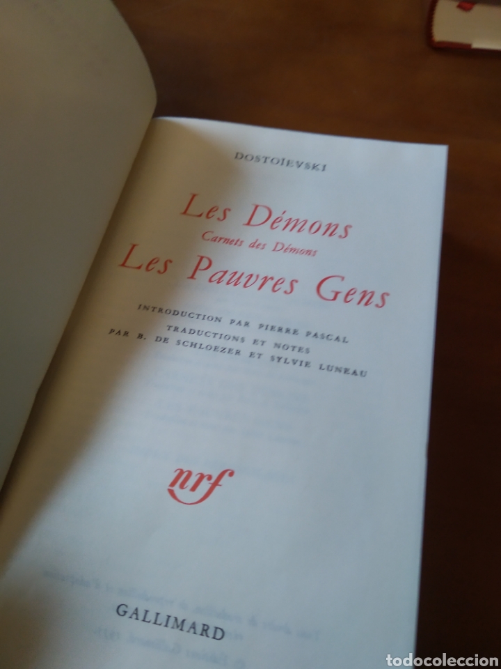 Libros de segunda mano: LES DEMONS. DOSTOIEVSKI #3262 - Foto 2