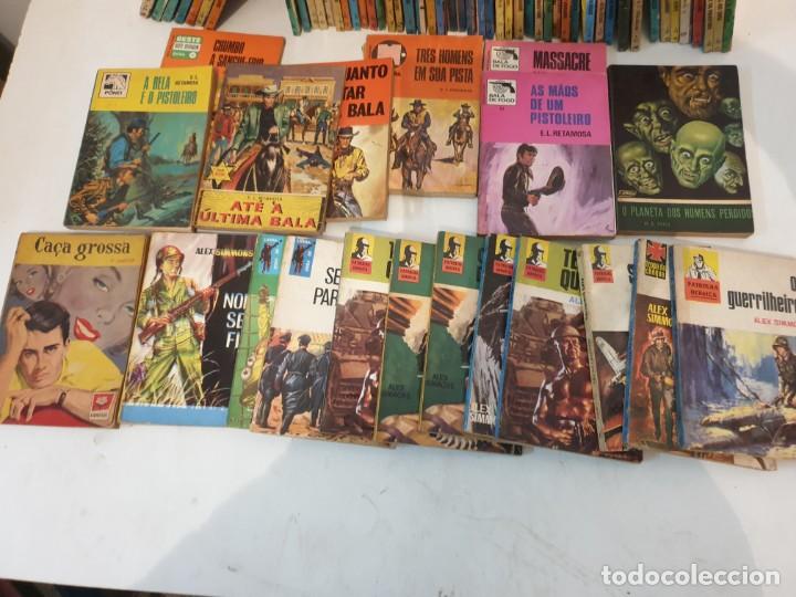 Libros de segunda mano: LOTE DE 60 NOVELAS EN PORTUGUES - Foto 3