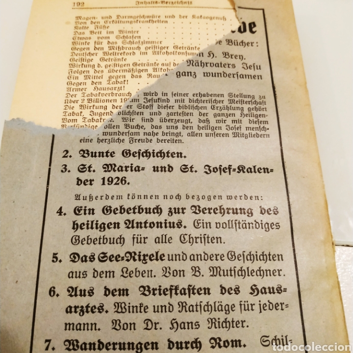 Libros de segunda mano: Antiguo libro alem&aacute;n a&ntilde;o 1924 - Foto 2