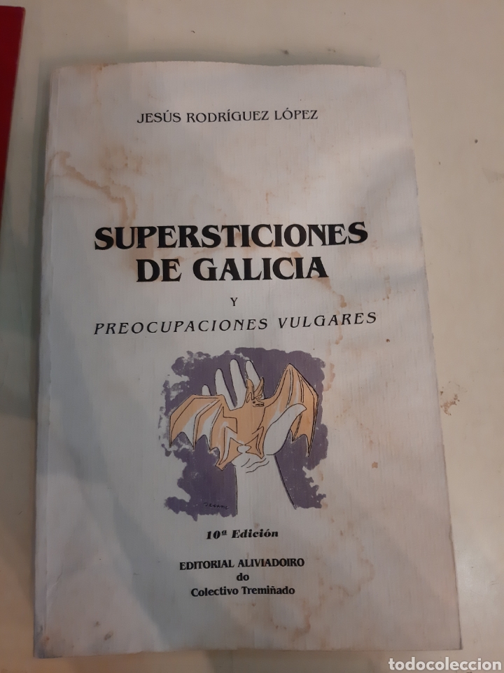 Libros de segunda mano: 2000 firmado Supersticiones de Galicia Jes&uacute;s Rodr&iacute;guez Lopez 1993 10 edici&oacute;n
