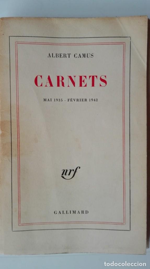 Libros de segunda mano: Carnet. Autor Albert Camus - Foto 1