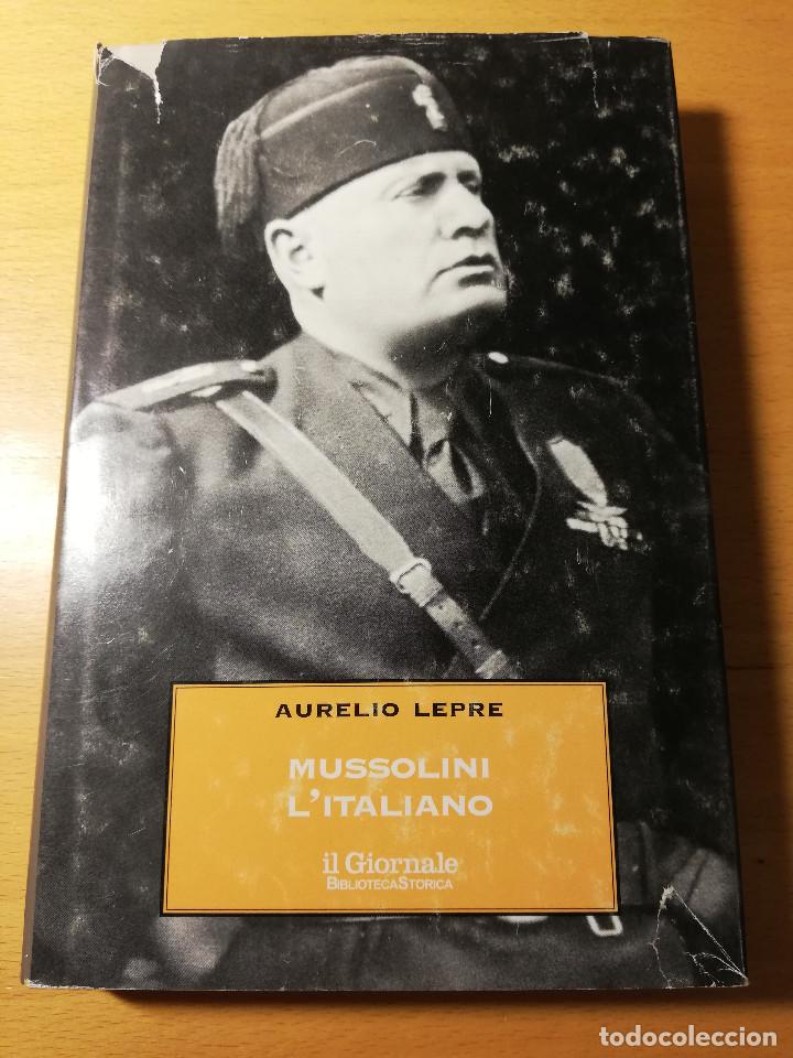 Libros de segunda mano: MUSSOLINI LITALIANO (AURELIO LEPRE) - Foto 1