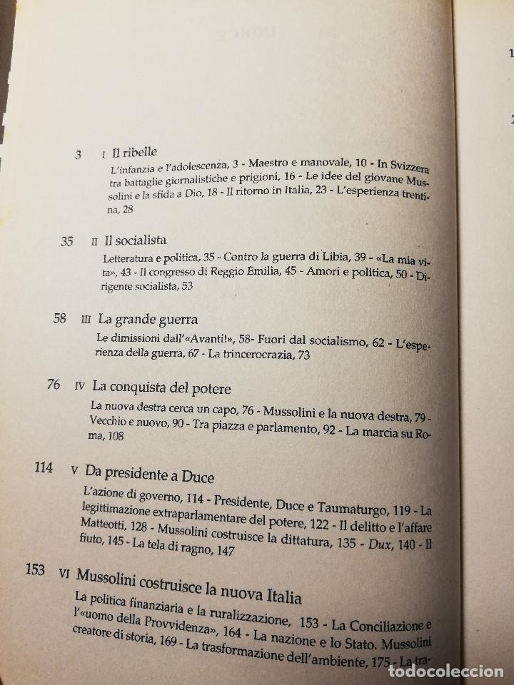 Libros de segunda mano: MUSSOLINI LITALIANO (AURELIO LEPRE) - Foto 3