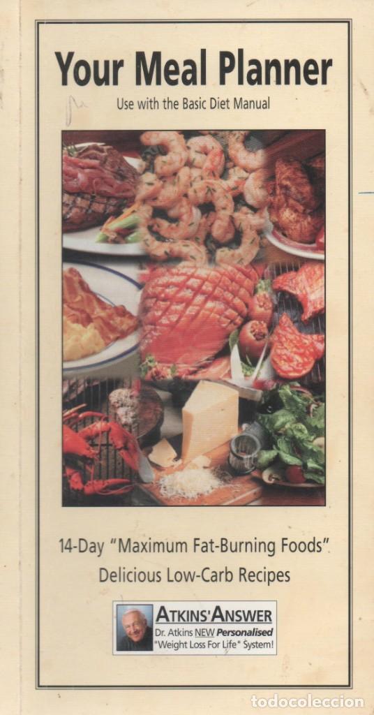 Libros de segunda mano: Your Meal Planner. Dr. Atkins - Foto 1
