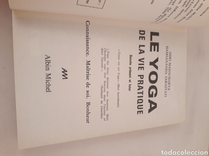 Libros de segunda mano: Le Yoga de la vie practique. Albin michel. - Foto 3
