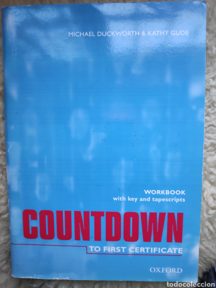 Libros de segunda mano: Workbook with key and tapescripts - Countdown to first certificate - Oxford - Foto 1