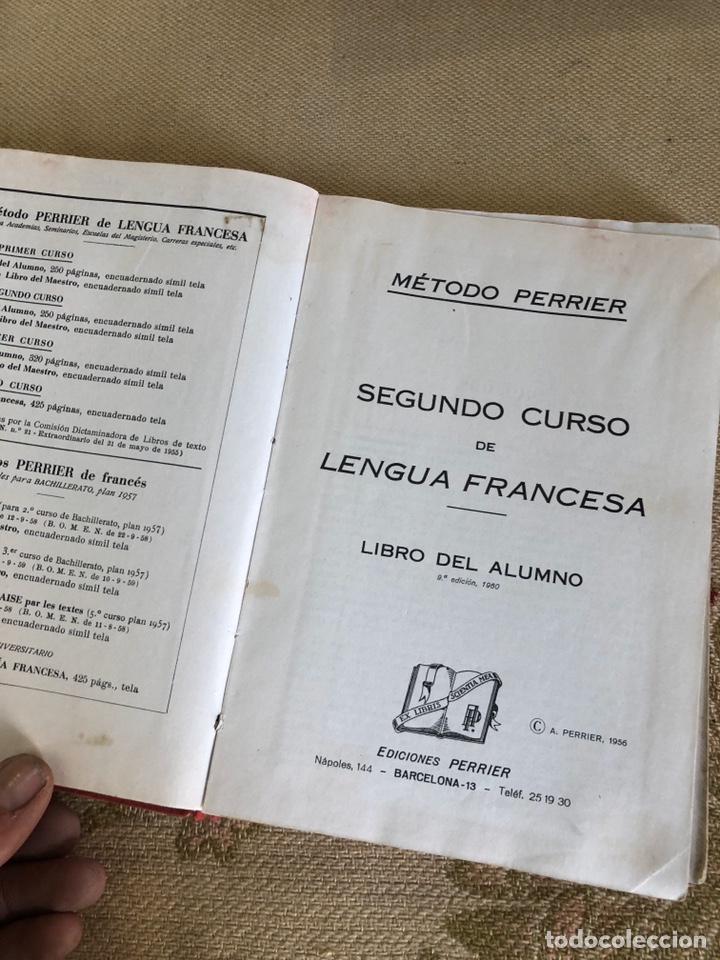 Libros de segunda mano: Segundo curso de lengua francesa - Foto 2