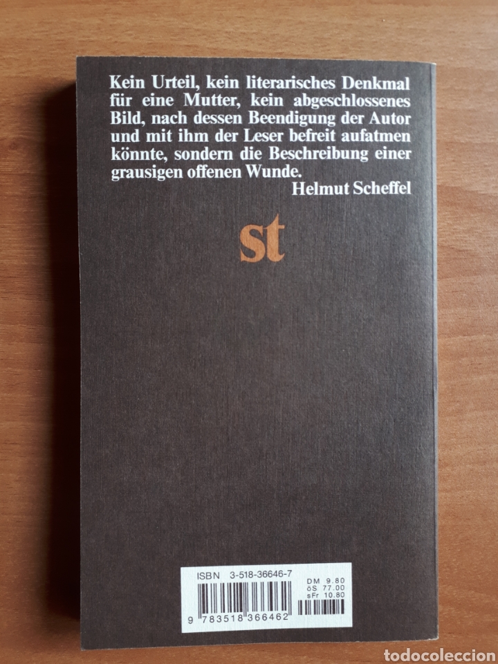 Libros de segunda mano: WUNSCHLOSES UNGL&Uuml;CK. PETER HANDKE - Foto 2