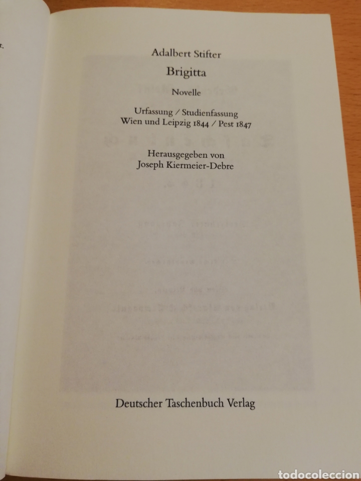Libros de segunda mano: BRIGITTA (ADALBERT STIFTER) - Foto 4