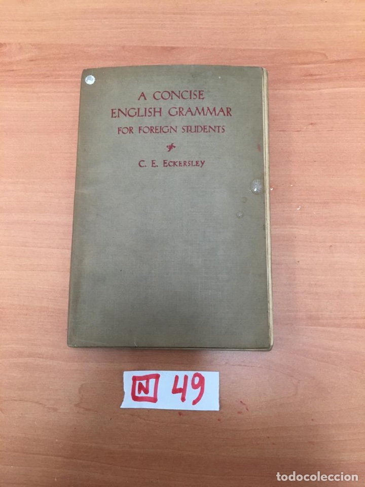 Libros de segunda mano: A Concise English Grammar - Foto 1