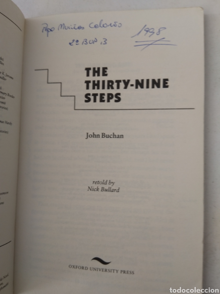 Libros de segunda mano: THE THIRTY-NINE STEPS/JOHN BUCHAN - Foto 2