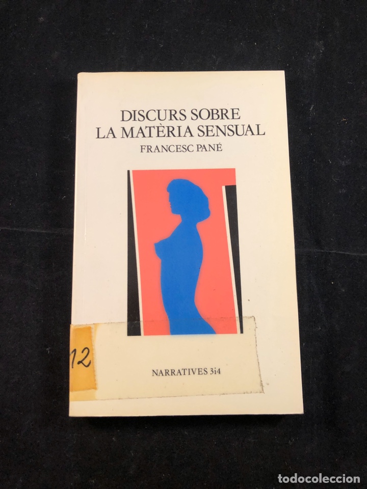 Libros de segunda mano: Discurs sobre la materia sensual - Foto 1