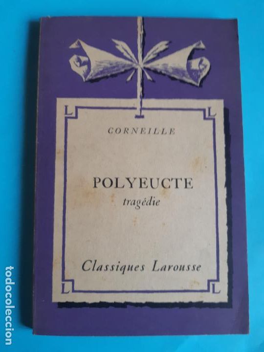 Libros de segunda mano: CORNEILLE, POLYEUCTE, EN FRANCES - Foto 1