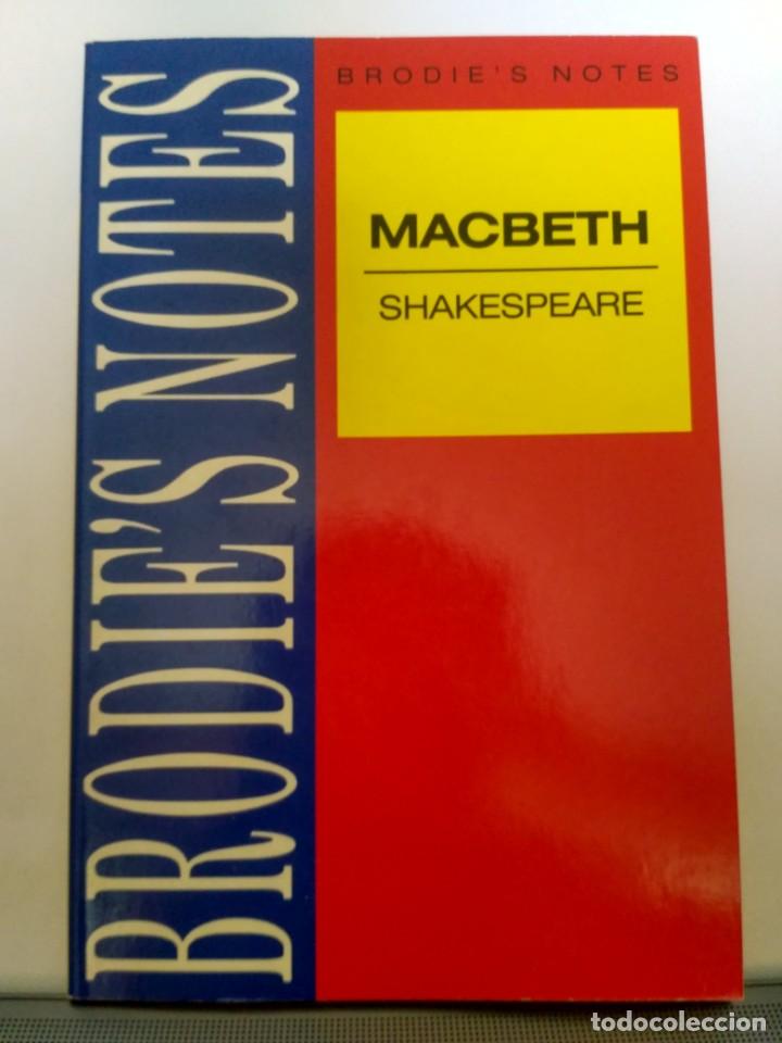 Libros de segunda mano: Brodies Notes: Macbeth, Shakespeare 9780333581711 - Foto 1