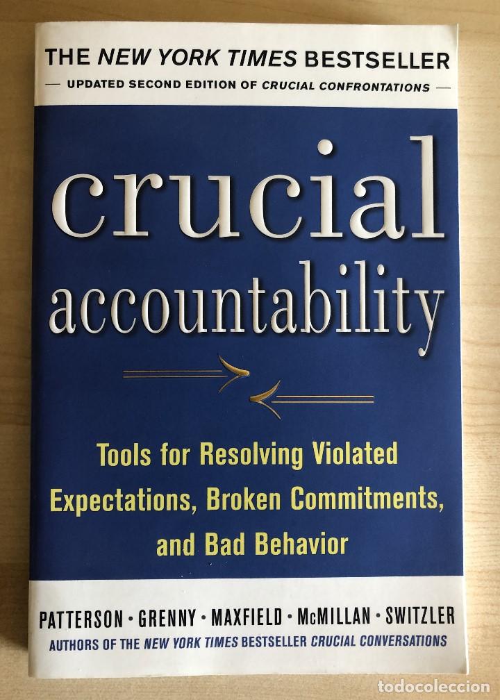 Libros de segunda mano: LIBRO CRUCIAL ACCOUNTABILITY EN INGLES SECOND EDITION - Foto 1