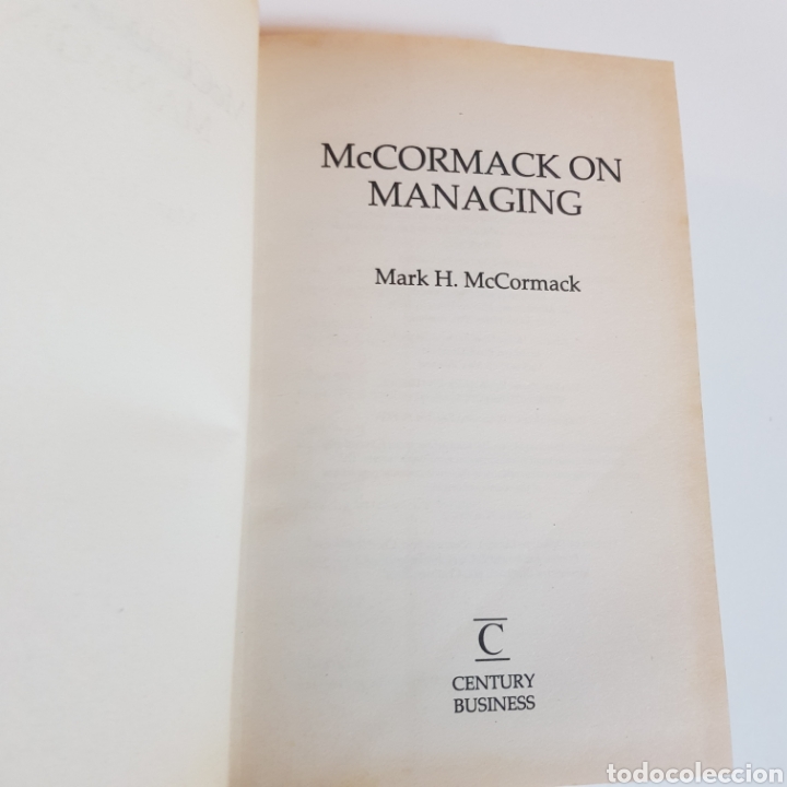 Libros de segunda mano: MARK H. McCORMACK ON MANAGING - Foto 2