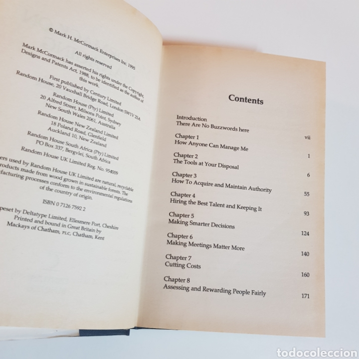Libros de segunda mano: MARK H. McCORMACK ON MANAGING - Foto 3
