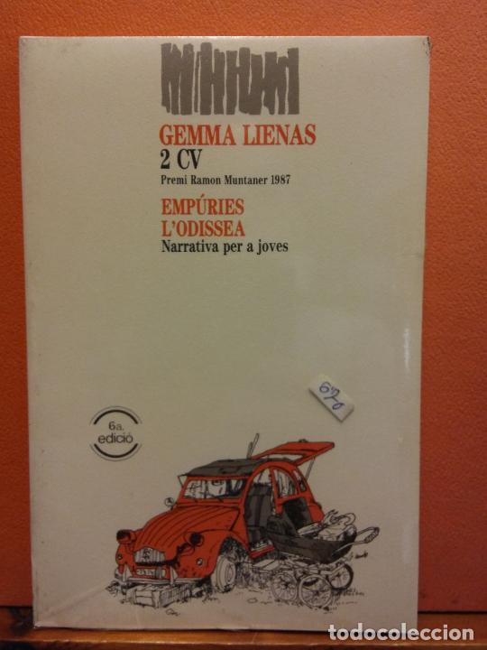 Libros de segunda mano: 2 CV. GEMMA LIENAS. EDITORIAL EMPURIES - Foto 1