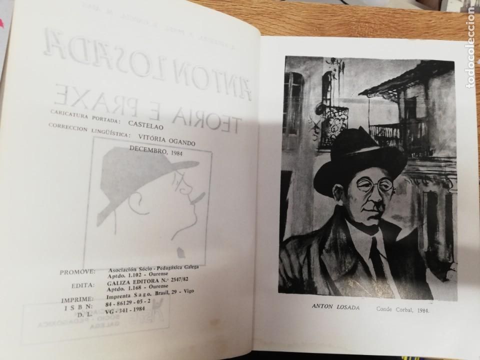 Libros de segunda mano: Teor&iacute;a e praxe. Ant&oacute;n Losada - Foto 2