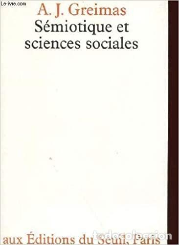 Libros de segunda mano: Greimas - Sémiotique et sciences sociales - Foto 1
