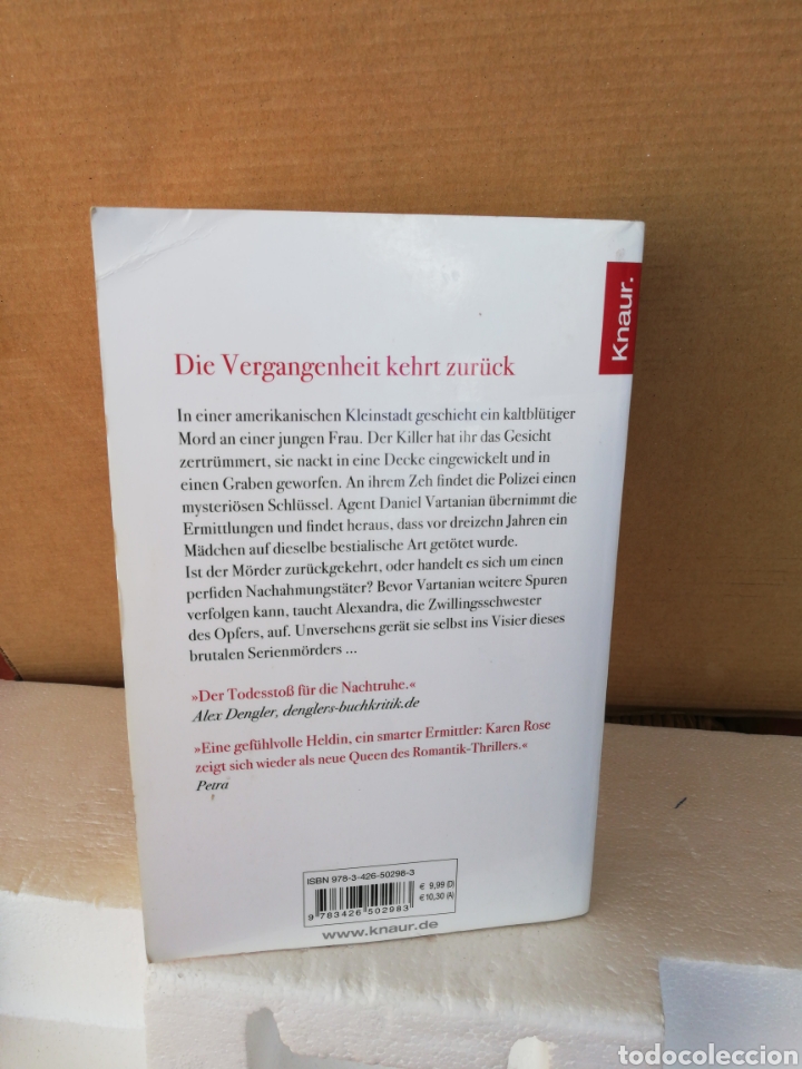 Libros de segunda mano: Todes Br&auml;ute. Karen Rose - Foto 2