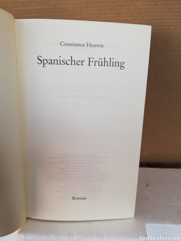 Libros de segunda mano: Spanischer Fr&uuml;hling. Constance Heaven - Foto 2