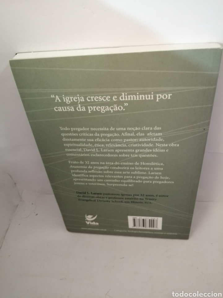 Libros de segunda mano: Anatomia Da Prega&ccedil;ao de David L. Larsen - Foto 2