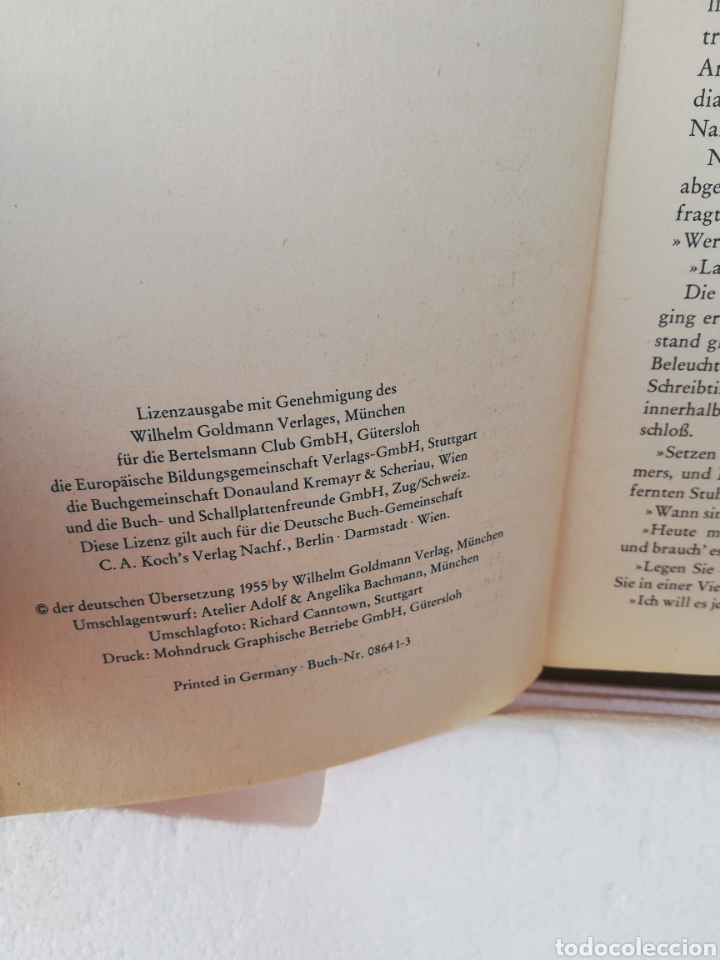 Libros de segunda mano: Das Gesicht im Dunkel. Edgar Wallace - Foto 3