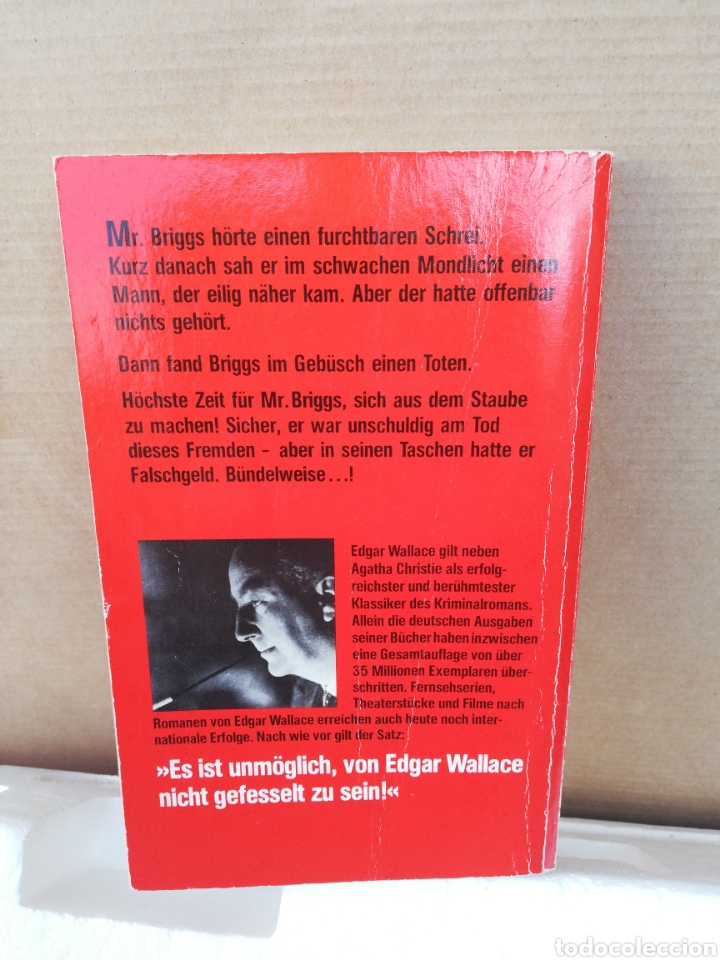 Libros de segunda mano: Das indische Tuch. Edgar Wallace - Foto 2