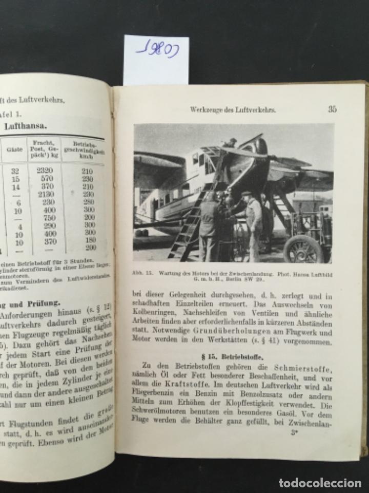 Libros de segunda mano: LUFTVERKEHR, EMIL EVERLING, 1937 - Foto 3