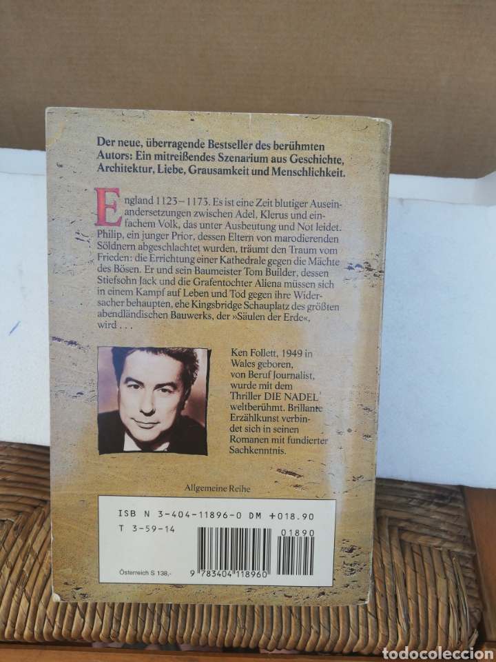 Libros de segunda mano: Die S&auml;ulen der Erde. Ken Follet - Foto 3