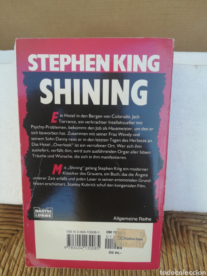 Libros de segunda mano: Shining. Stephen King - Foto 2