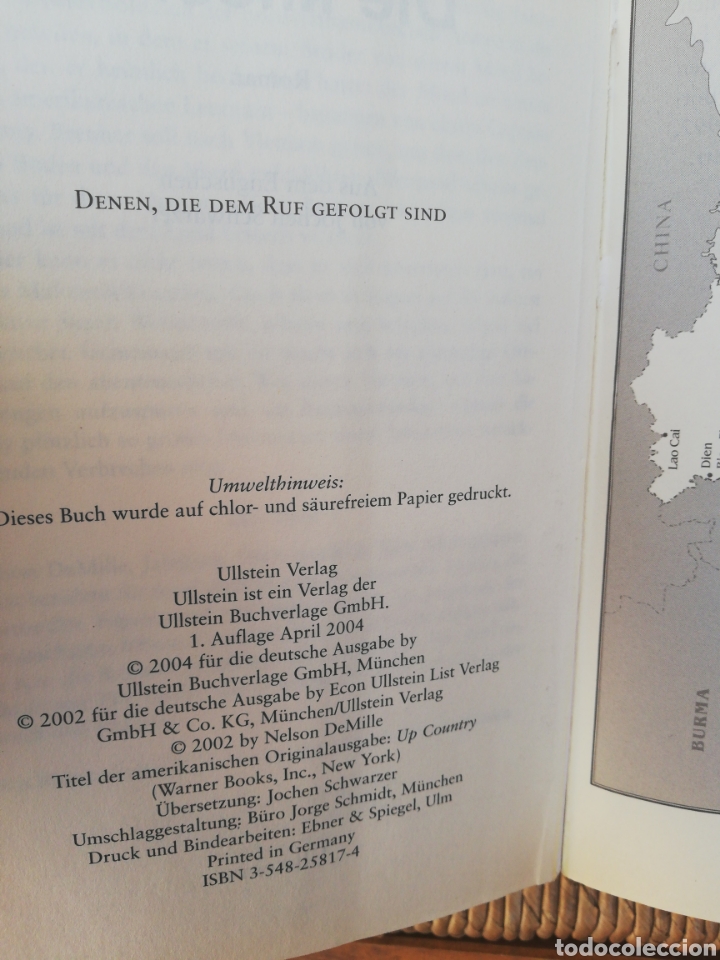 Libros de segunda mano: Die Mission. Nelson Demille - Foto 2
