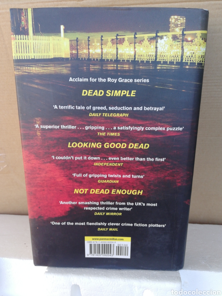 Libros de segunda mano: Dead mans footsteps. Peter James - Foto 4