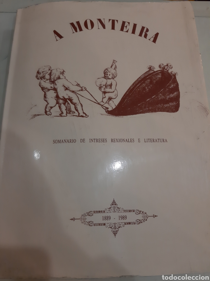 Libros de segunda mano: GALICIA SEMANARIO A MONTEIRA REGIONALES E LITERATURA 1989 1989