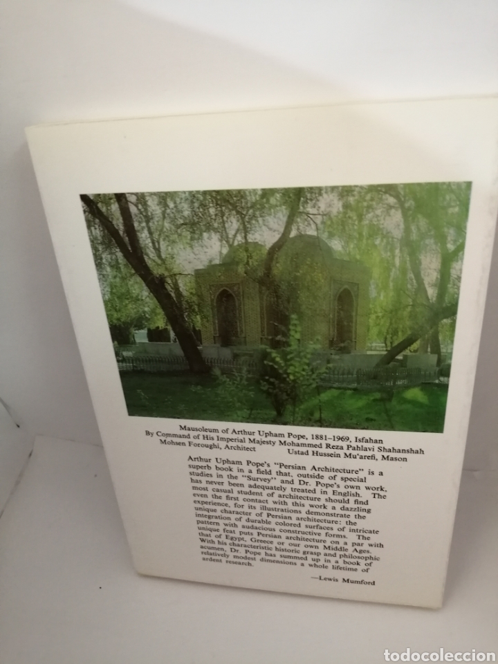 Libros de segunda mano: ARTHUR UPHAM POPE INTRODUCING PERSIAN ARCHITECTURE - Foto 2