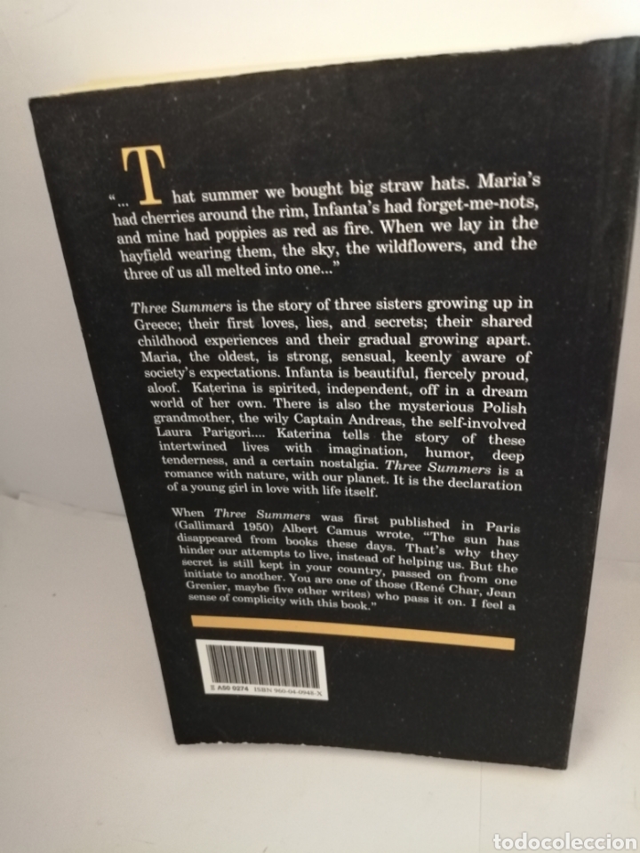 Libros de segunda mano: Three Summers (Modern Greek Writers Series) - Foto 2