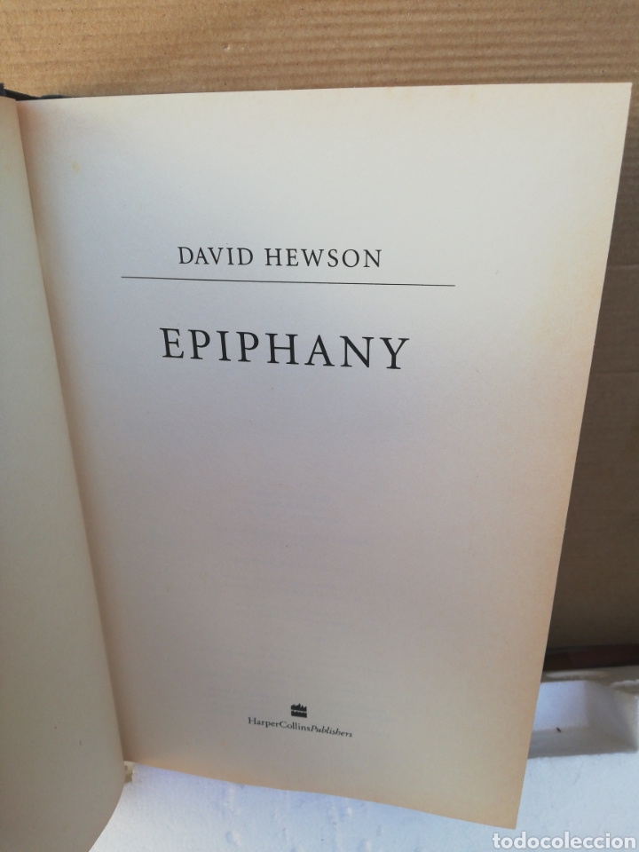 Libros de segunda mano: Epiphany ,David Hewson - Foto 3