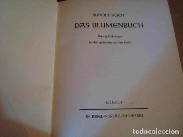 Libros de segunda mano: Das Blumenbuch en aleman - Foto 2