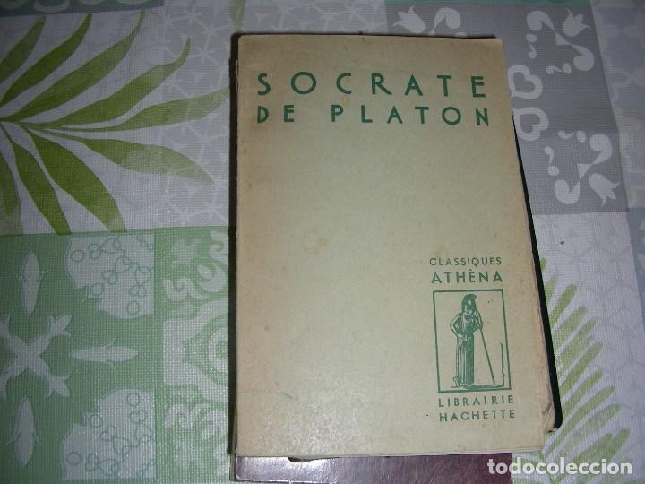 Libros de segunda mano: SOCRATE DE PLATON , CLASSIQUES ATHENA , EN FRANCES - Foto 1