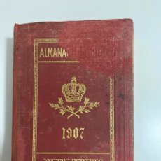 Libros de segunda mano: ALMANACH DE GOTHA. 1907. ANNUAIRE. JUSTUS PERTHES. PAGS 1198. VER FOTOS
