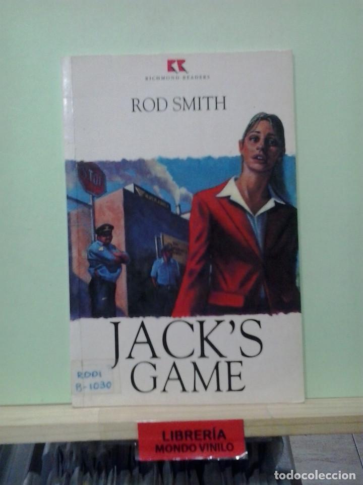 Libros de segunda mano: LMV - Jacks game. Rod Smith. texto en ingles - Foto 1
