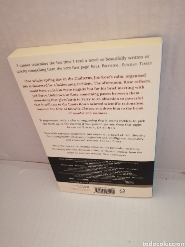 Libros de segunda mano: ENDURING LOVE DE Ian McEwan - Foto 2